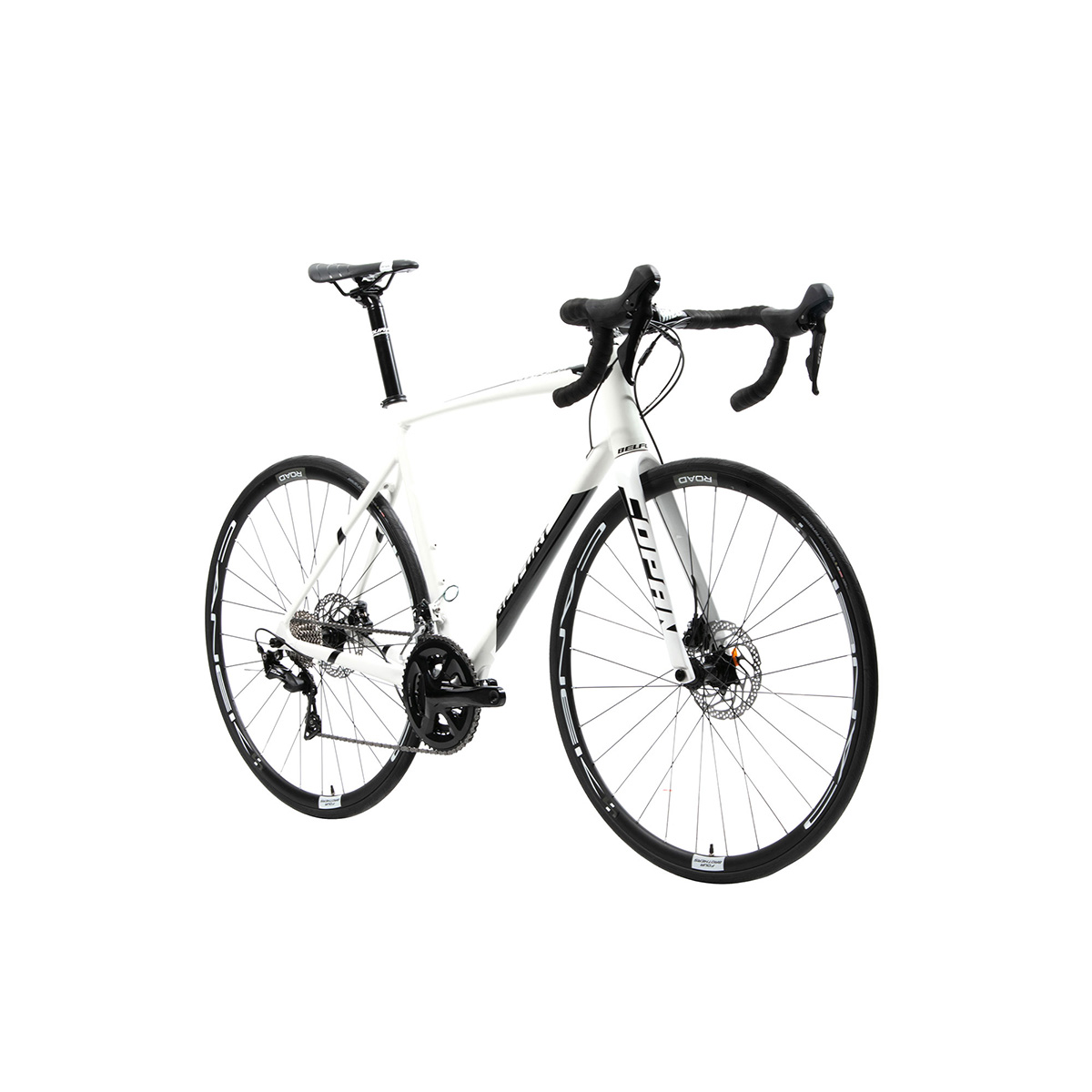 Bicicleta Belfort Copan 105 R700 T55.5 Blanco Negro 2022