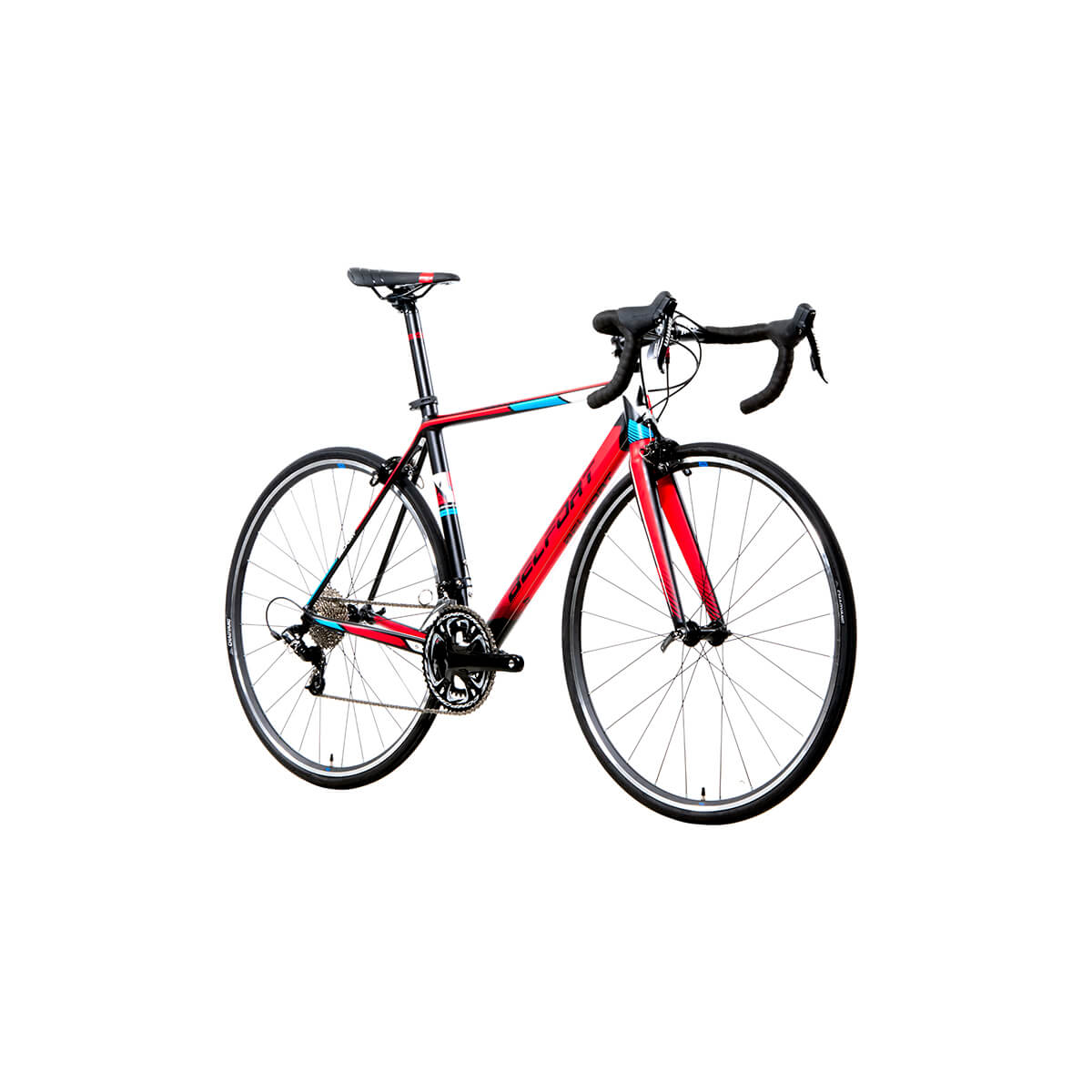 Bicicleta Belfort Rennes Apex R700 52 Negro Rojo 2022