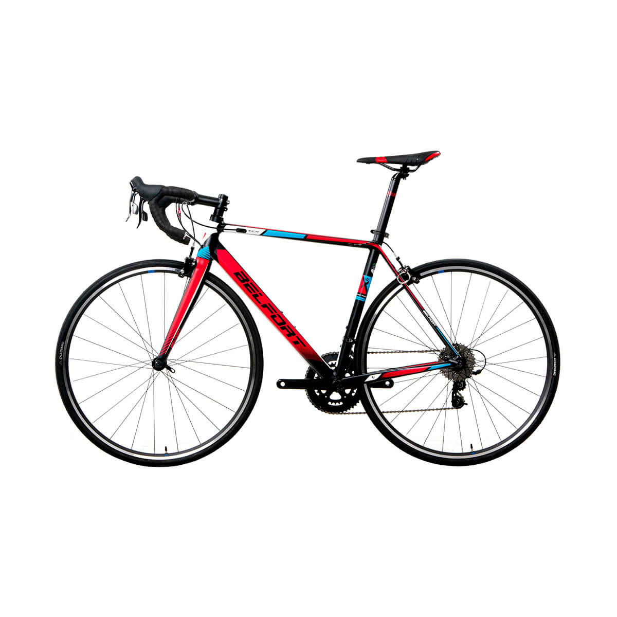 Bicicleta Belfort Rennes Apex R700 52 Negro Rojo 2022