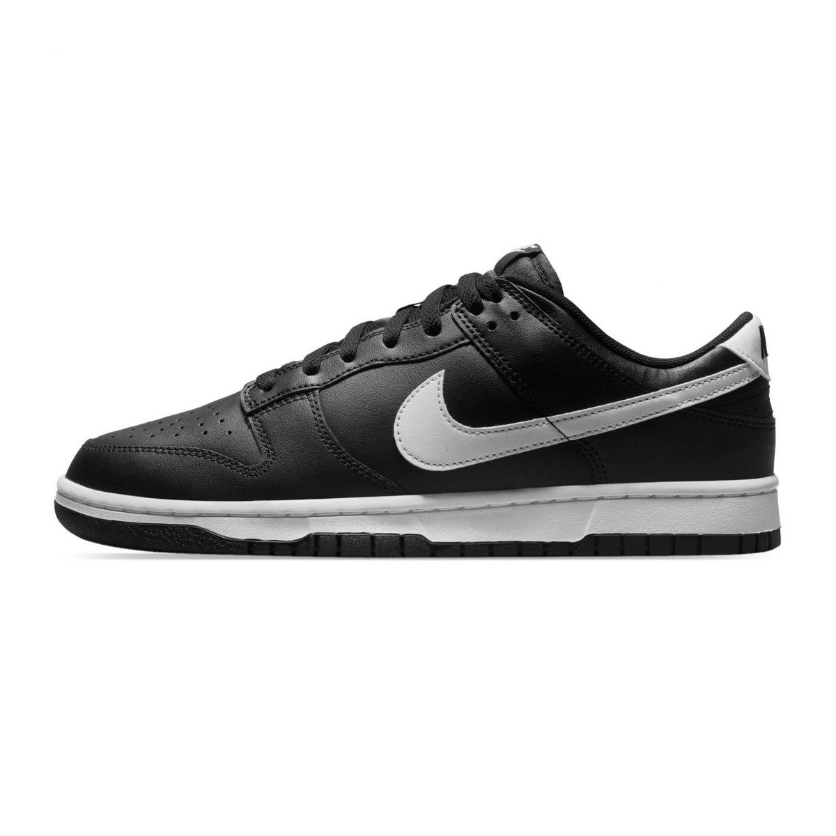 Dunk Low Tenis Negros Con Blanco Nike Tenis Dunk Low Retro Negro