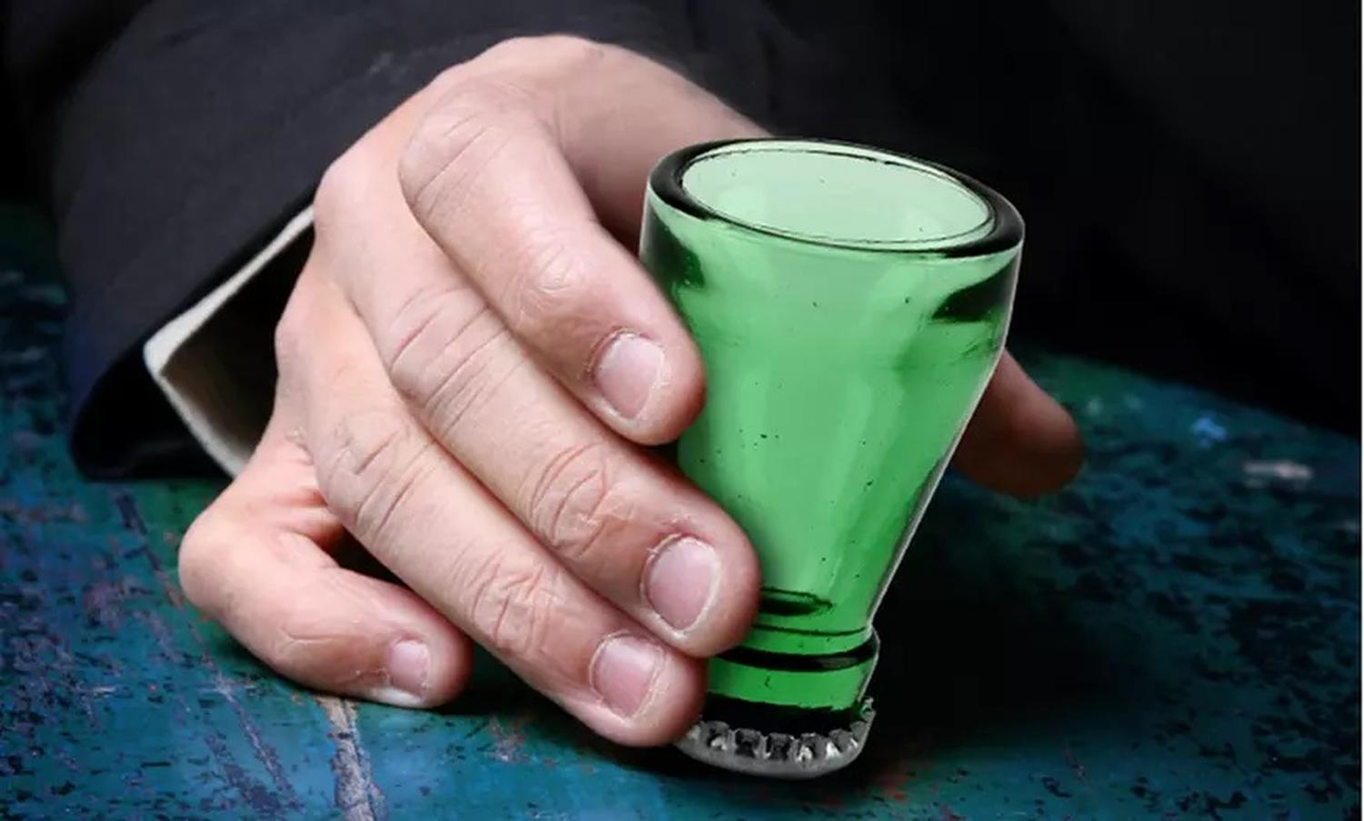 Set de 4 Vasos Chupito de Vidrio para Shots