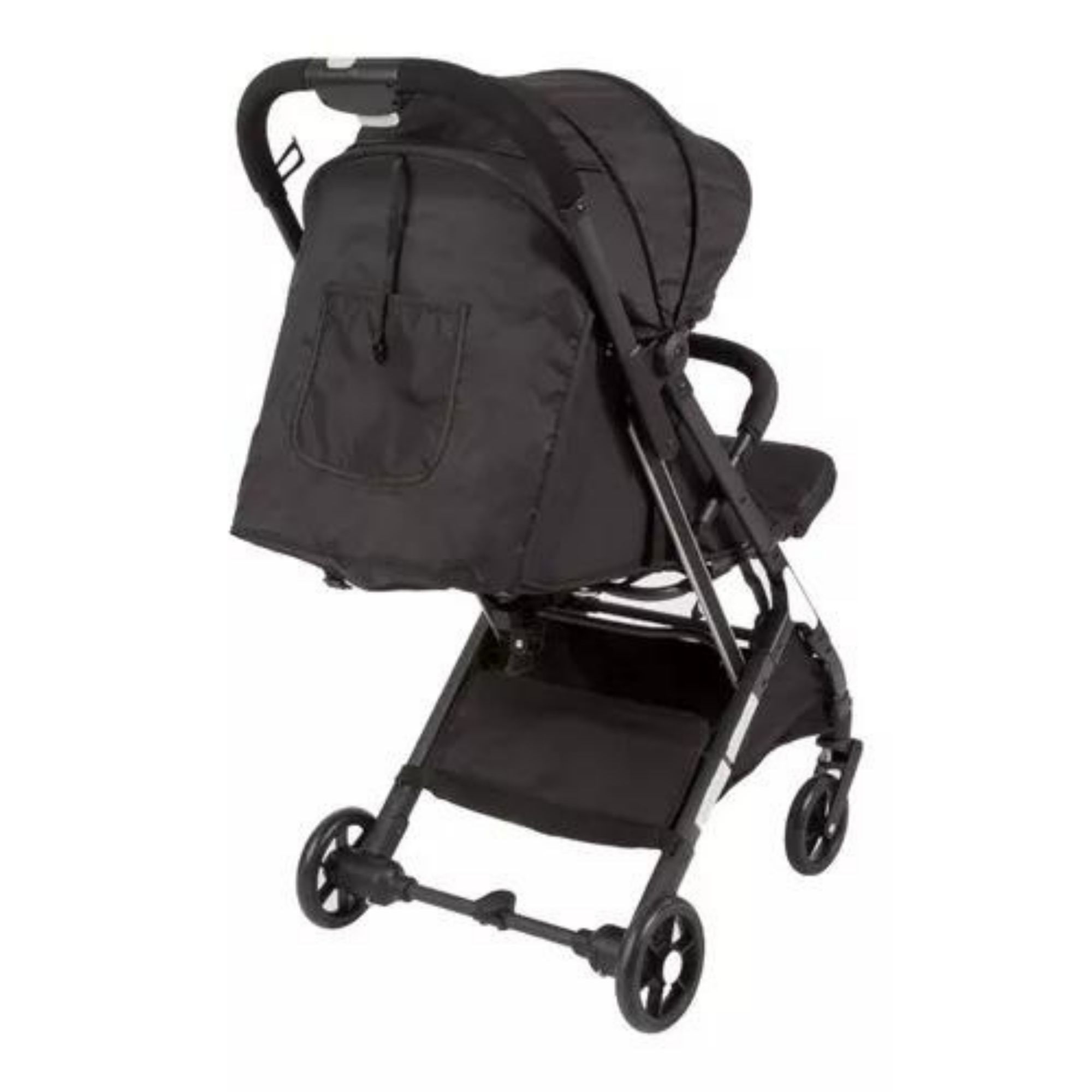 Carriola De Bebé Ultra Plegable De Paseo Negra Wondrus