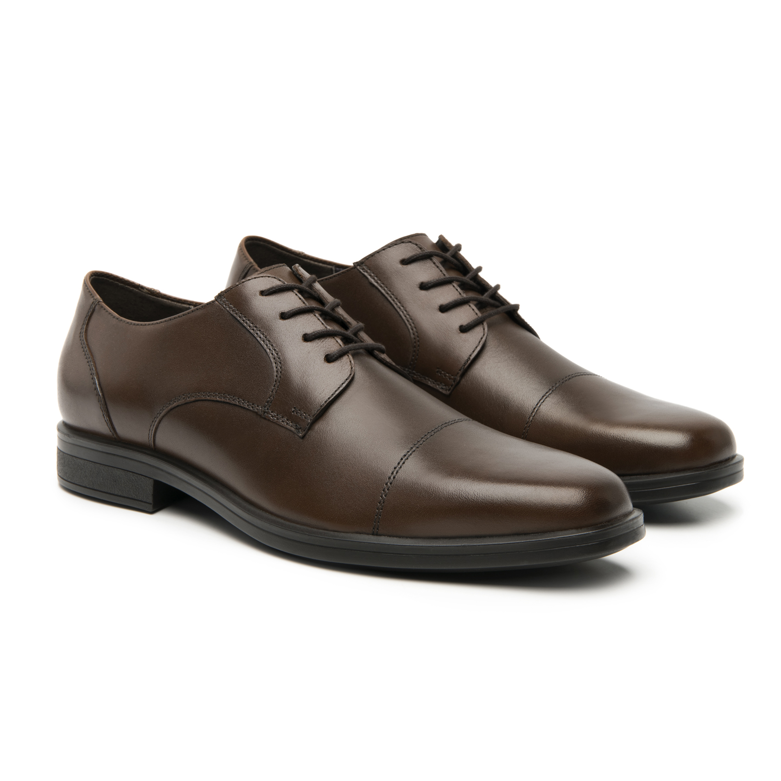 Zapatos Derby Semi Vestir Para Hombre Flexi 407801 Tan Piel