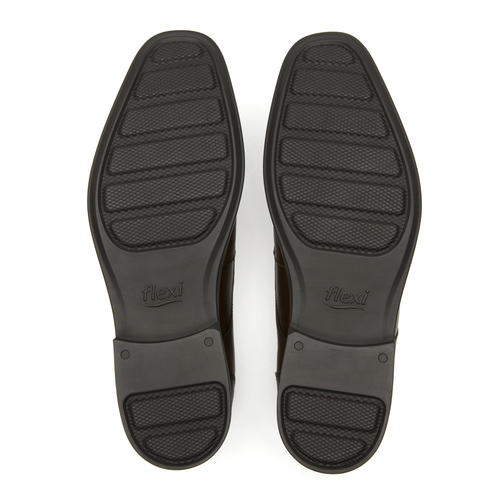 Zapatos Derby Semi Vestir Para Hombre Flexi 407801 Tan Piel