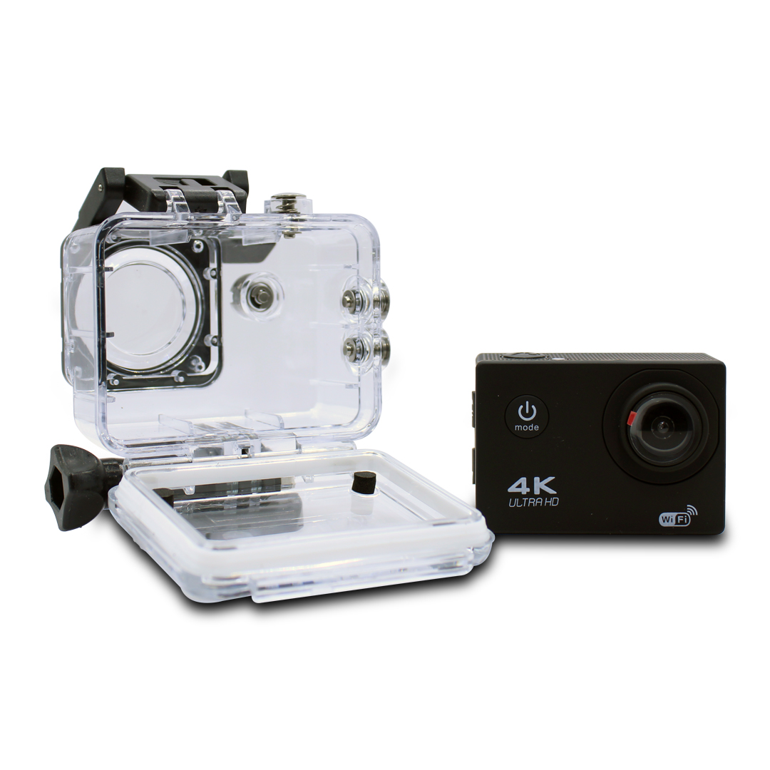 Camara Deportiva 4k I Wifi Sumergible 30mtrs