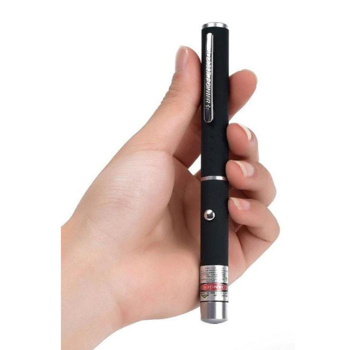 Puntero Láser para Gatos MXRLE-001-5 1 pza Láser de Luz Roja Alcance 500m 3,0V Potencia de Salida 5MW 2 x AAA No incluidas, LaserRed