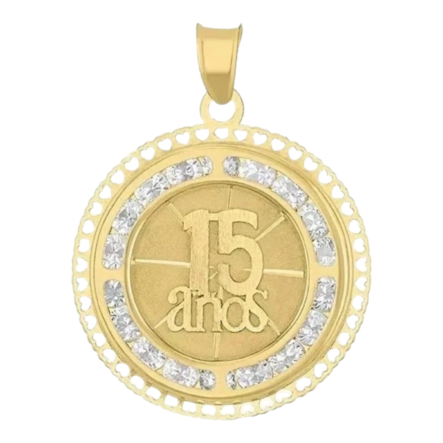 Juego Anillo Rubi Y Collar Xv Años Laser Oro 10 K + Obsequio