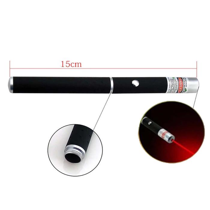 Juguete Láser para Gatos MXRLE-003-6 3 pzas Láser de Luz Roja Alcance 500m 3,0V Potencia de Salida 5MW 2 x AAA No incluidas, LaserRed
