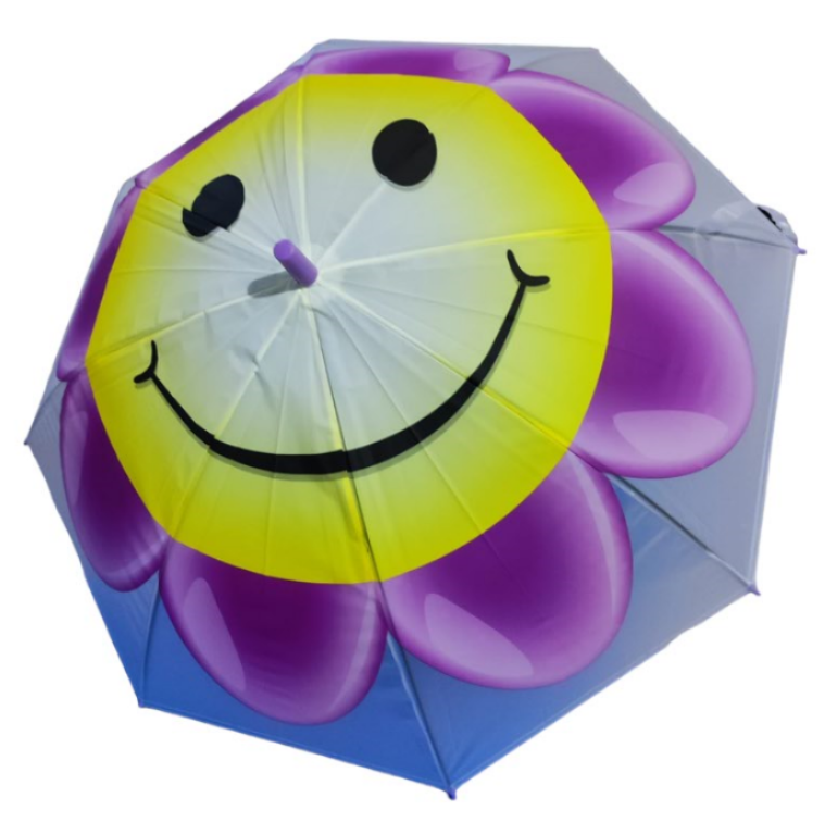 Sombrilla paraguas infantil niño o niña morado