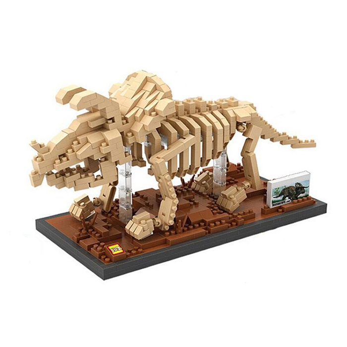 Dinosaurio Triceratop Loz Bloques Construcción Juguete Niños