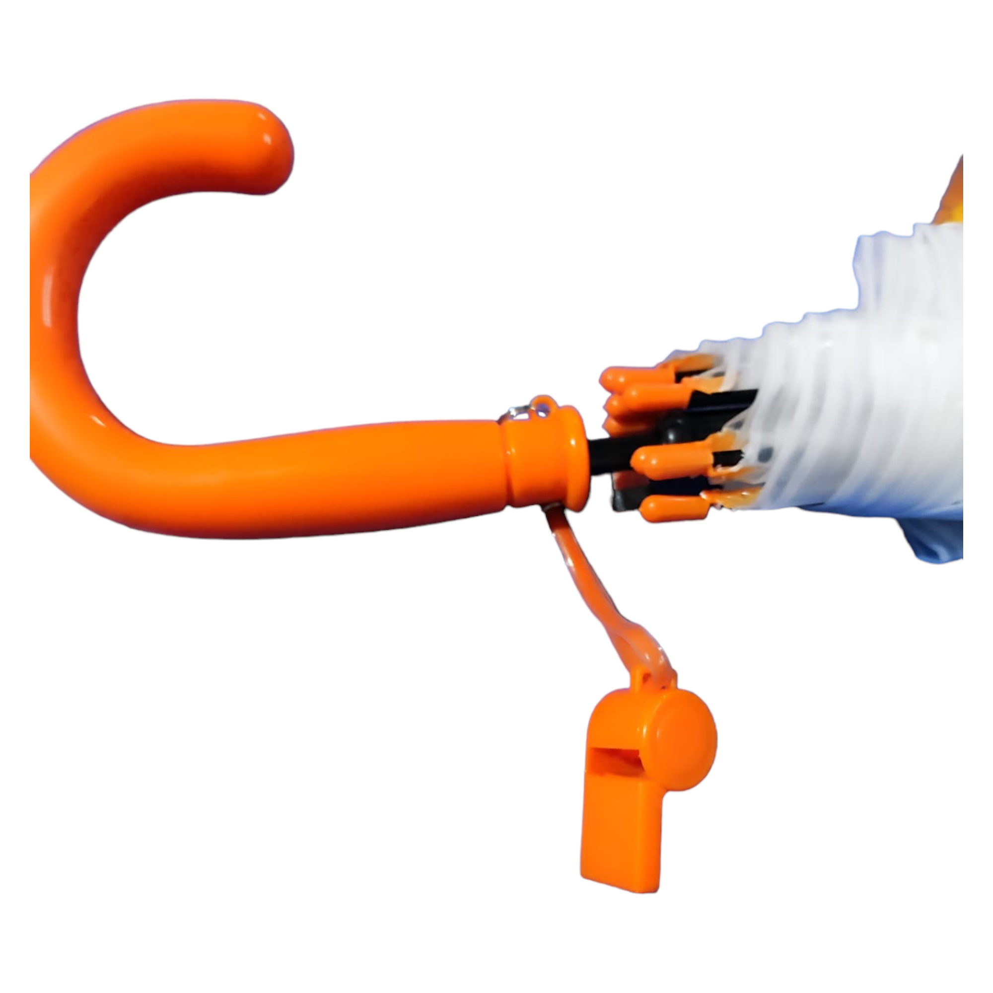 Sombrilla paraguas infantil niño o niña naranja