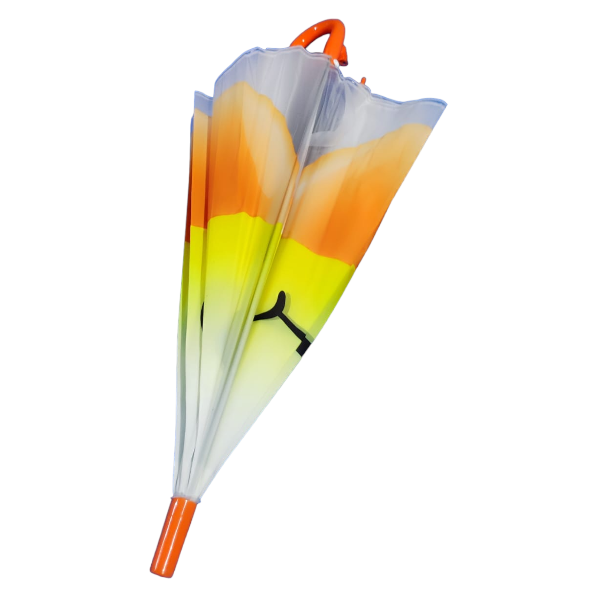 Sombrilla paraguas infantil niño o niña naranja