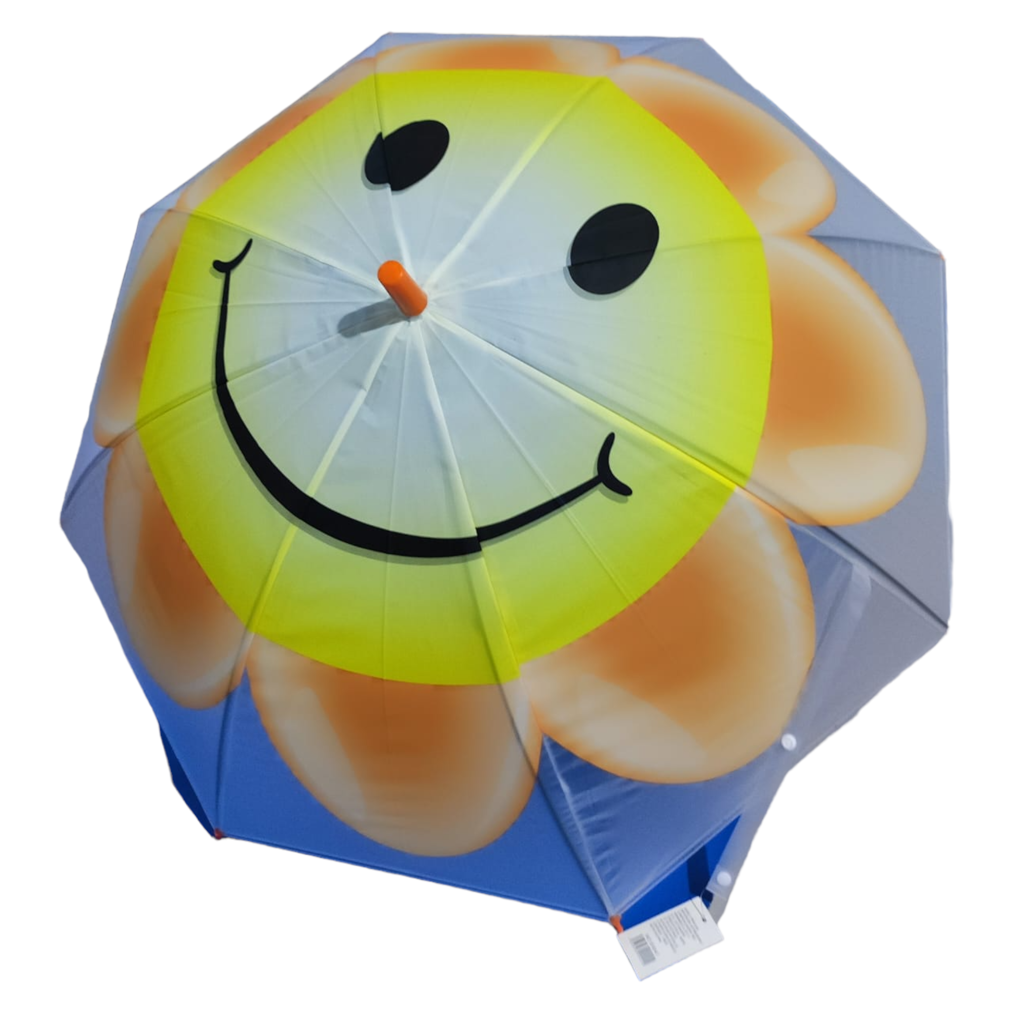 Sombrilla paraguas infantil niño o niña naranja