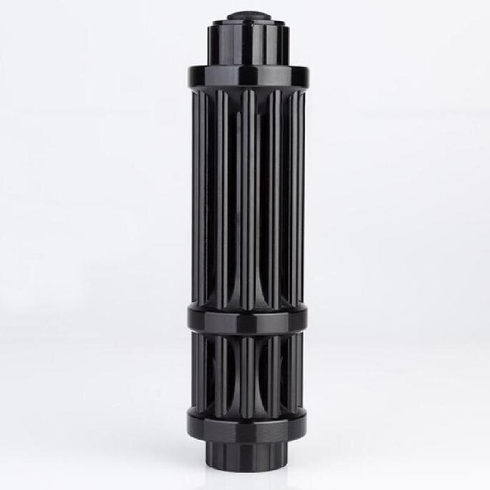 Rayo Láser para Quemar MXLZK-001-30 Potencia 50000mW Alcance 90000m 3,1-3,8V 2 Pilas 16340 Se venden por separado Este Laser Quema, LazzaDark