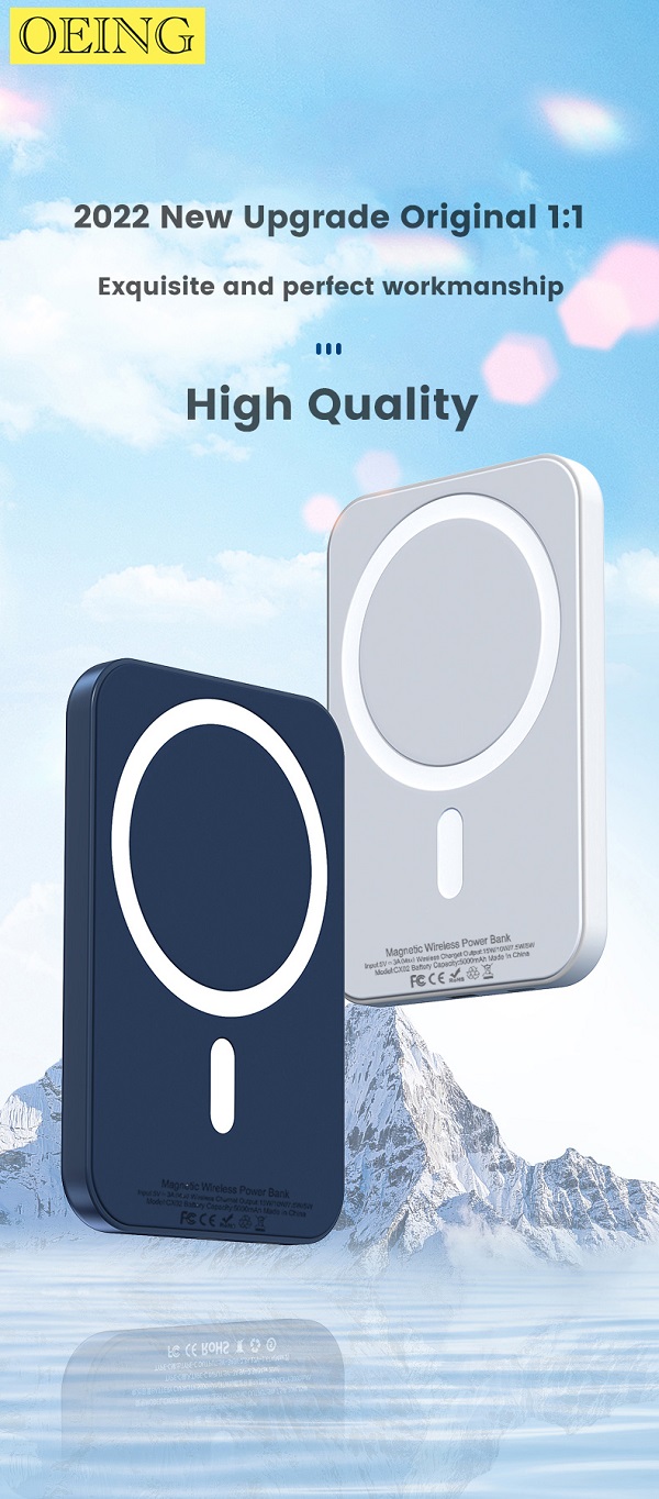 Bateria Magsafe iphone Magnetica 10000 mah