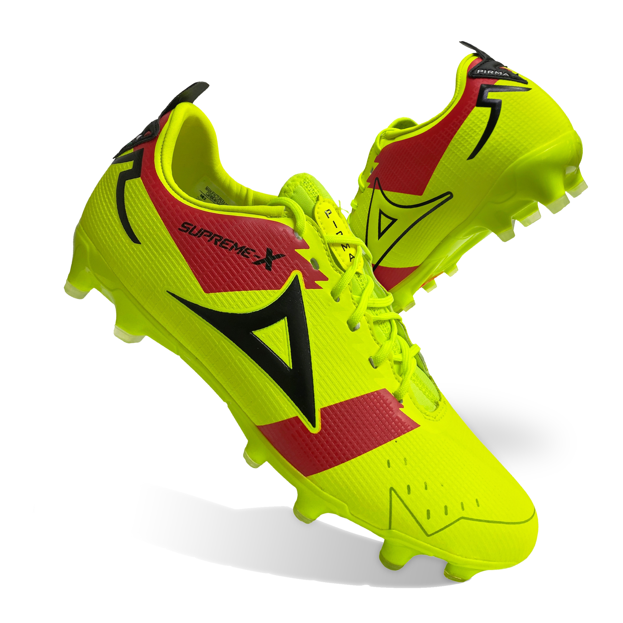 Taquetes Para Futbol Pirma Brasil  Amarillo