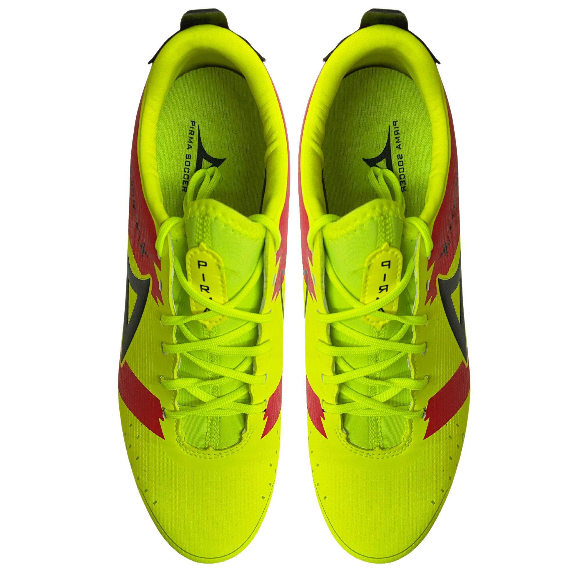 Taquetes Para Futbol Pirma Brasil  Amarillo