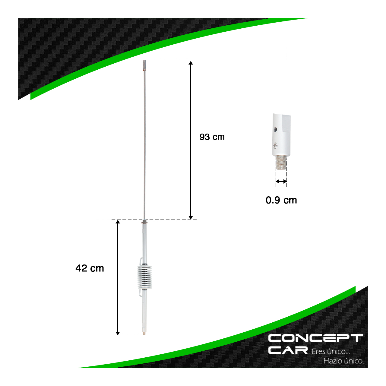 Antena Para Cb Palomar 52 Pulgadas 5000w Camion Trailer
