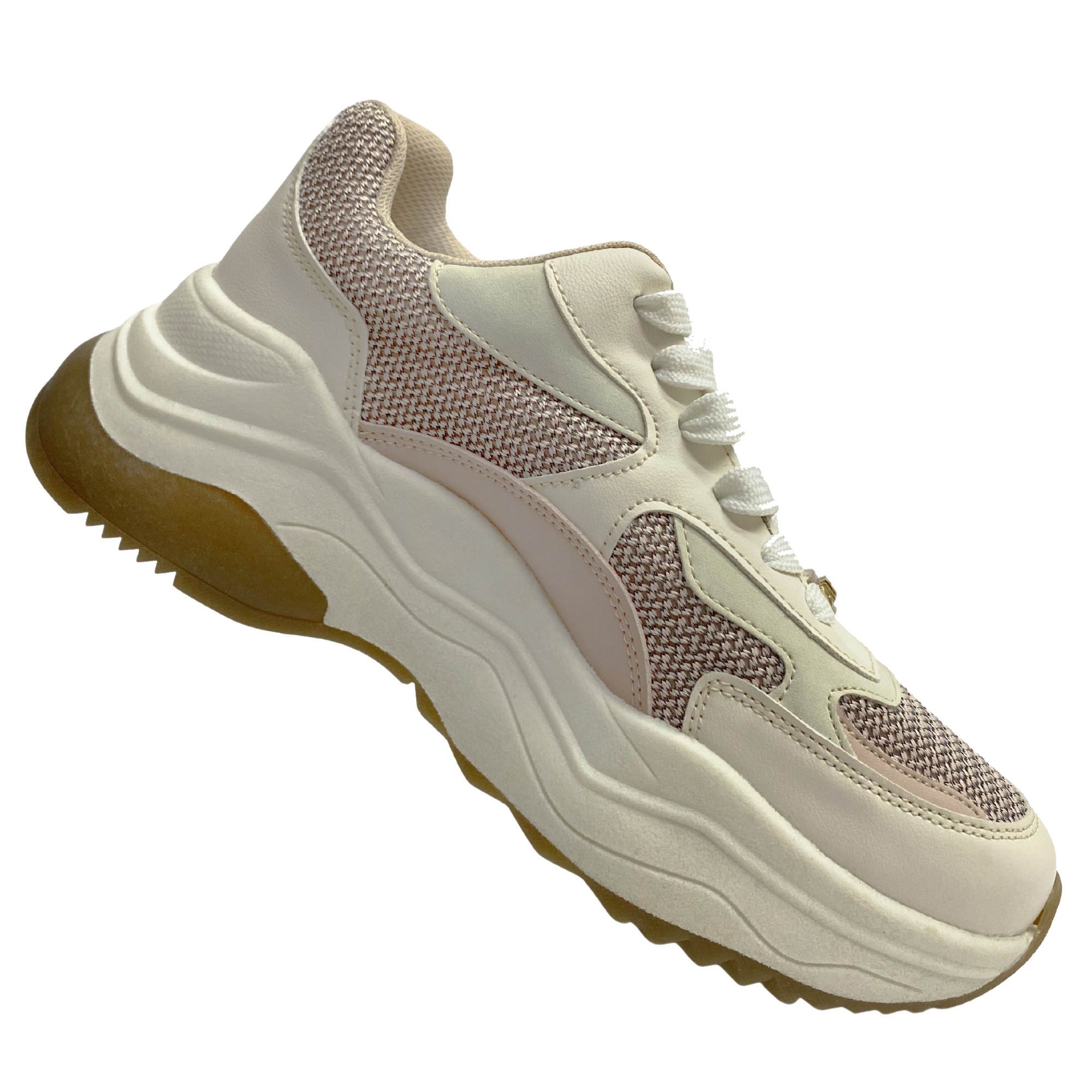 Tenis De Moda Para Dama Transpirables Suela Gruesa Alfie