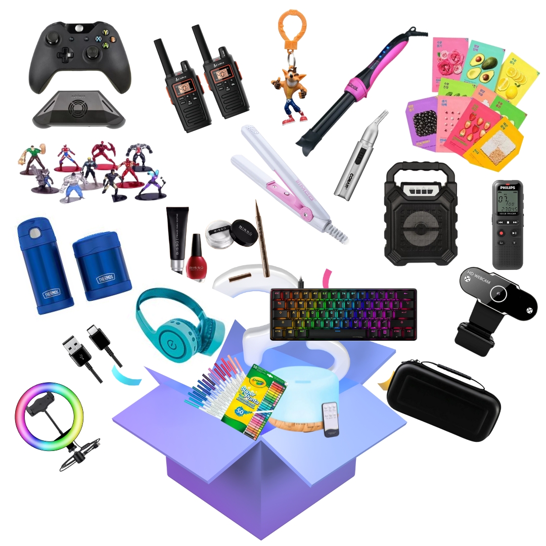 Caja Misteriosa 5 Artículos Originales y Nuevos Mystery Box