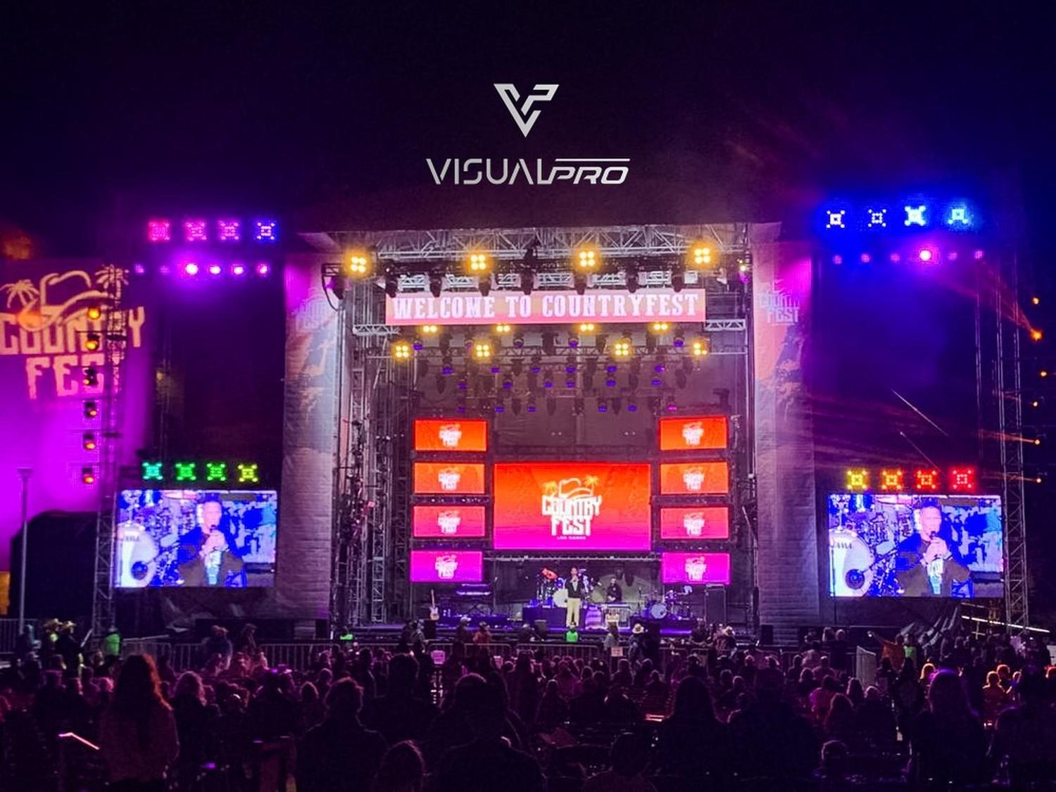 Pantalla Gigante Visual Pro Pitch 5 Con Procesador Novastar