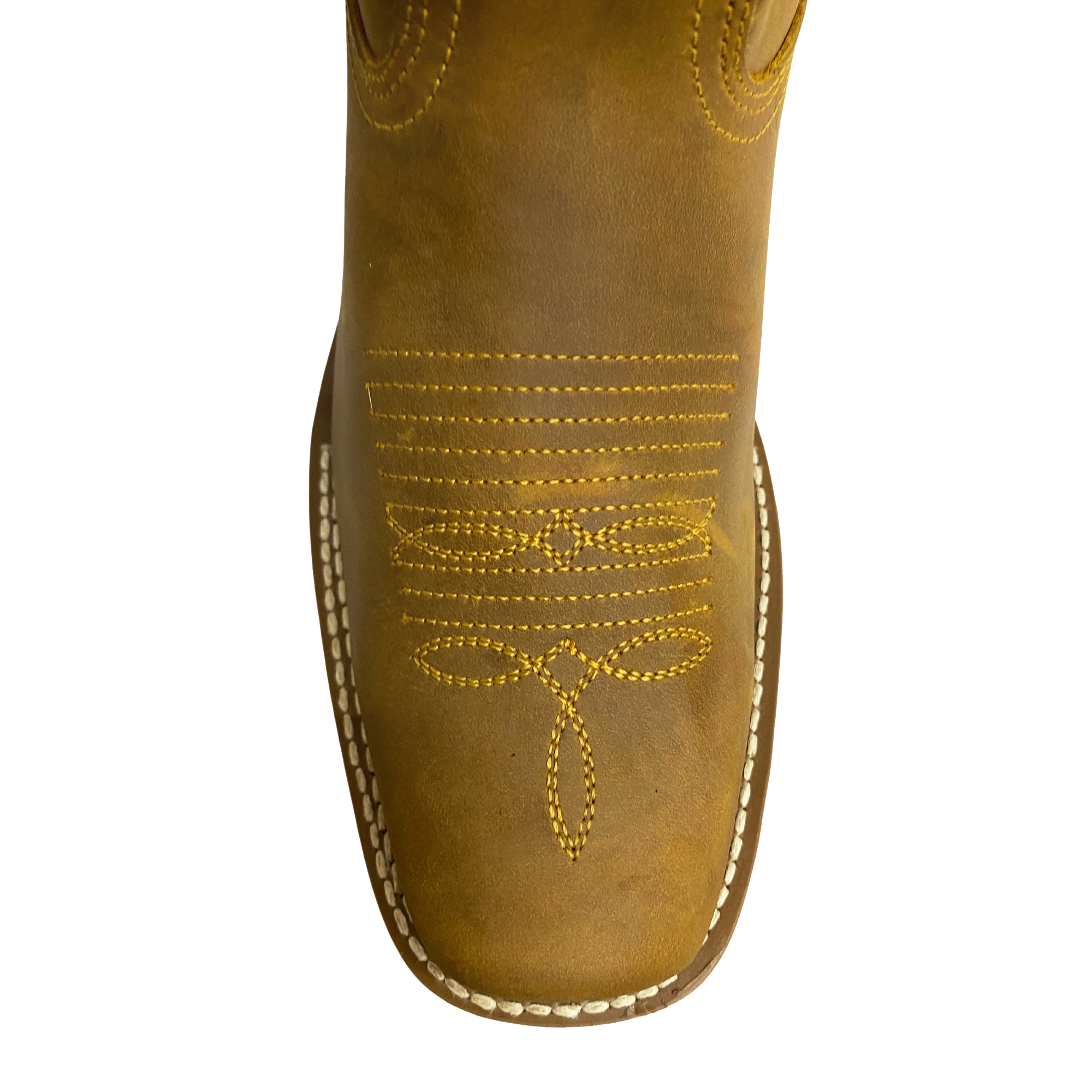 Bota Roper Establo De Piel Res Horma Rodeo Mango Crazy