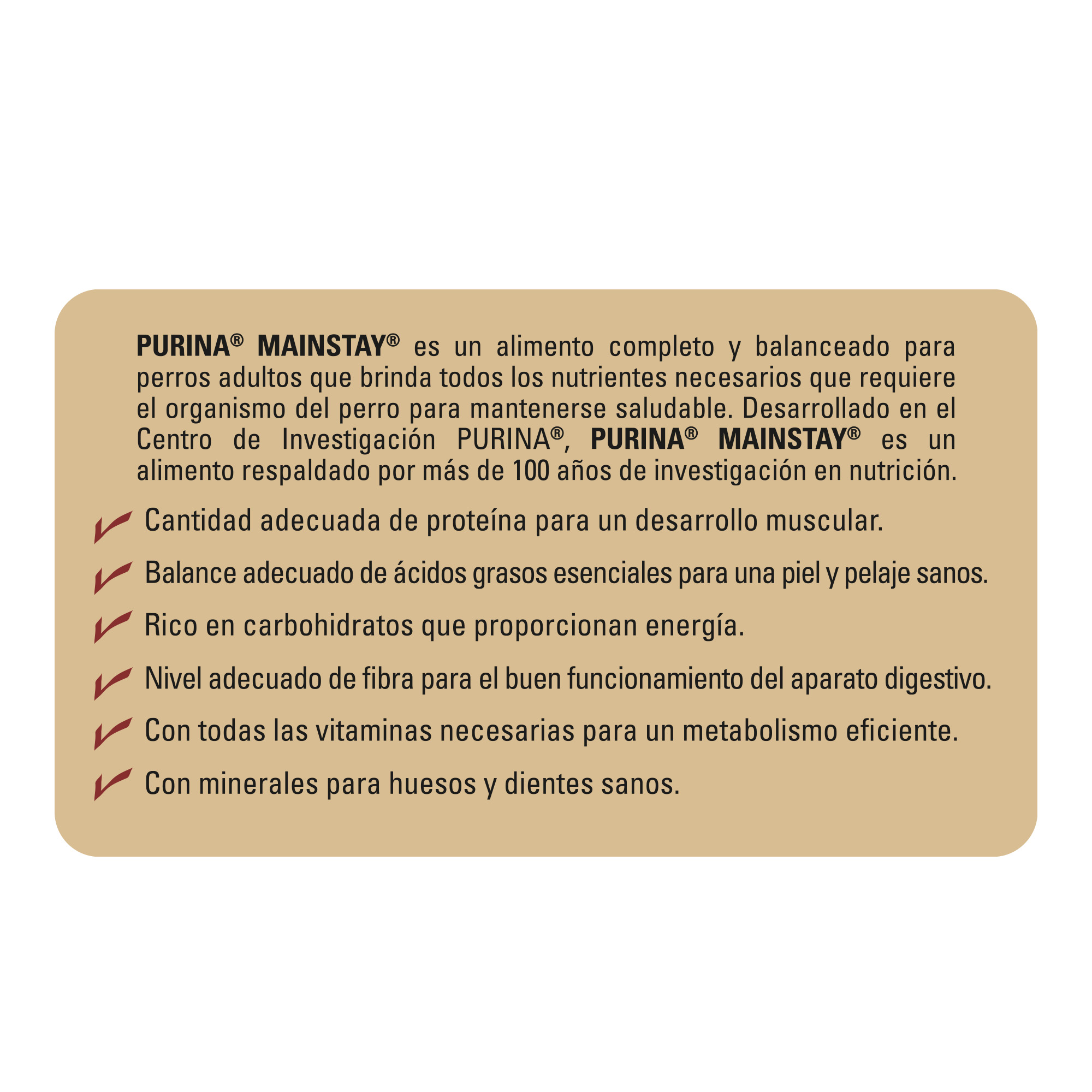 Alimento para Perro Purina Mainstay Adultos 3.75kg