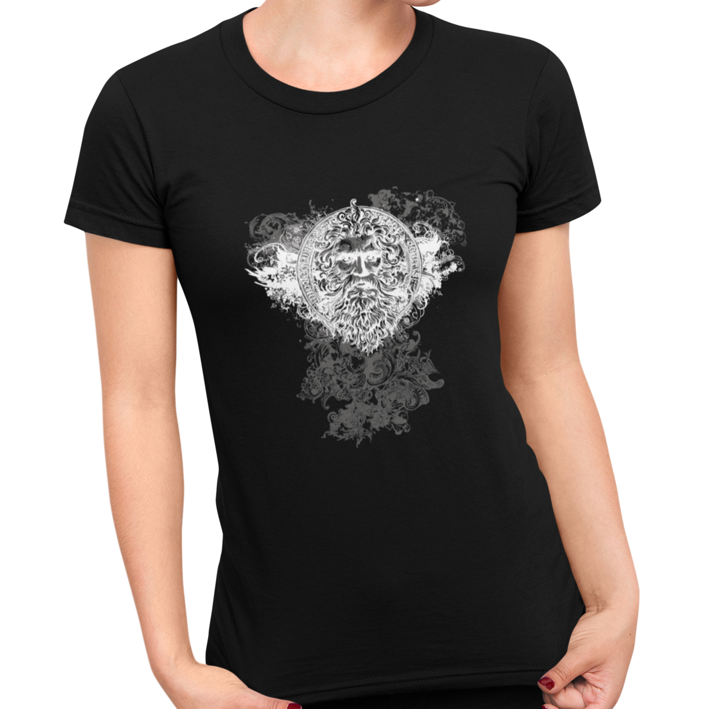 Playera Caballero y Dama Rostro Griego Belleza Griega