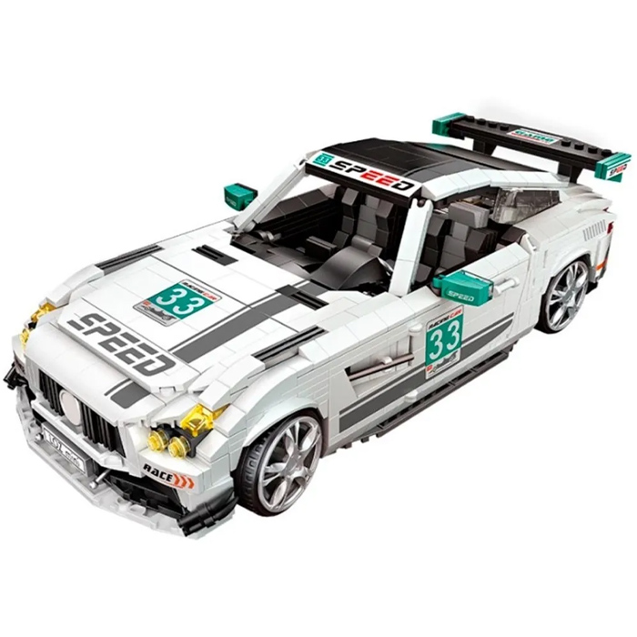 Loz Bloques Miniatura Construcción Coche De Carreras