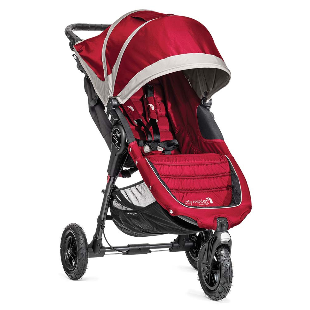 Carriola Baby Jogger Graco City Mini Rojo Crimson Grey