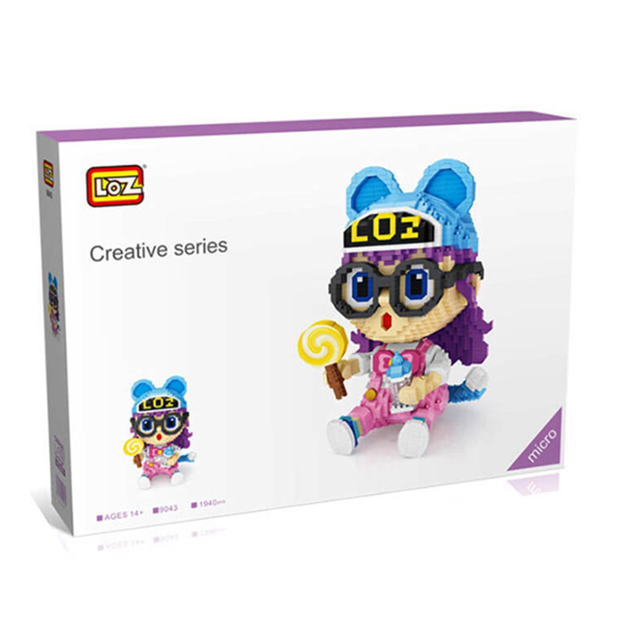 Muñeca Arale Bloques Construcción Juguete Niños Loz