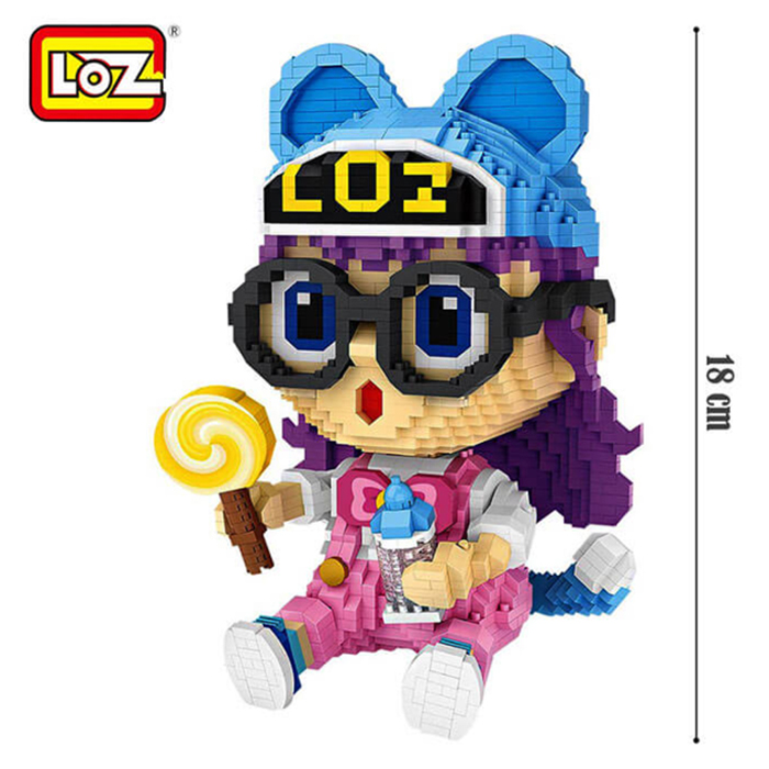 Muñeca Arale Bloques Construcción Juguete Niños Loz
