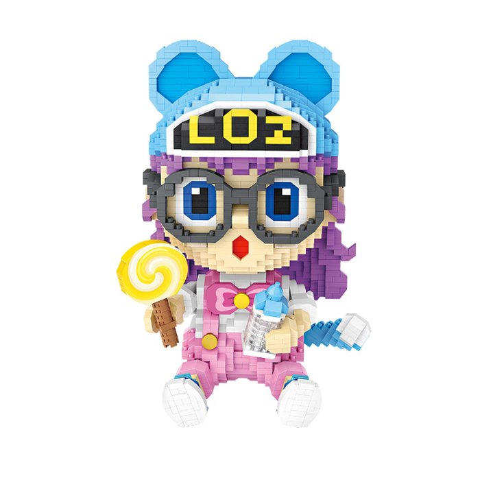 Muñeca Arale Bloques Construcción Juguete Niños Loz