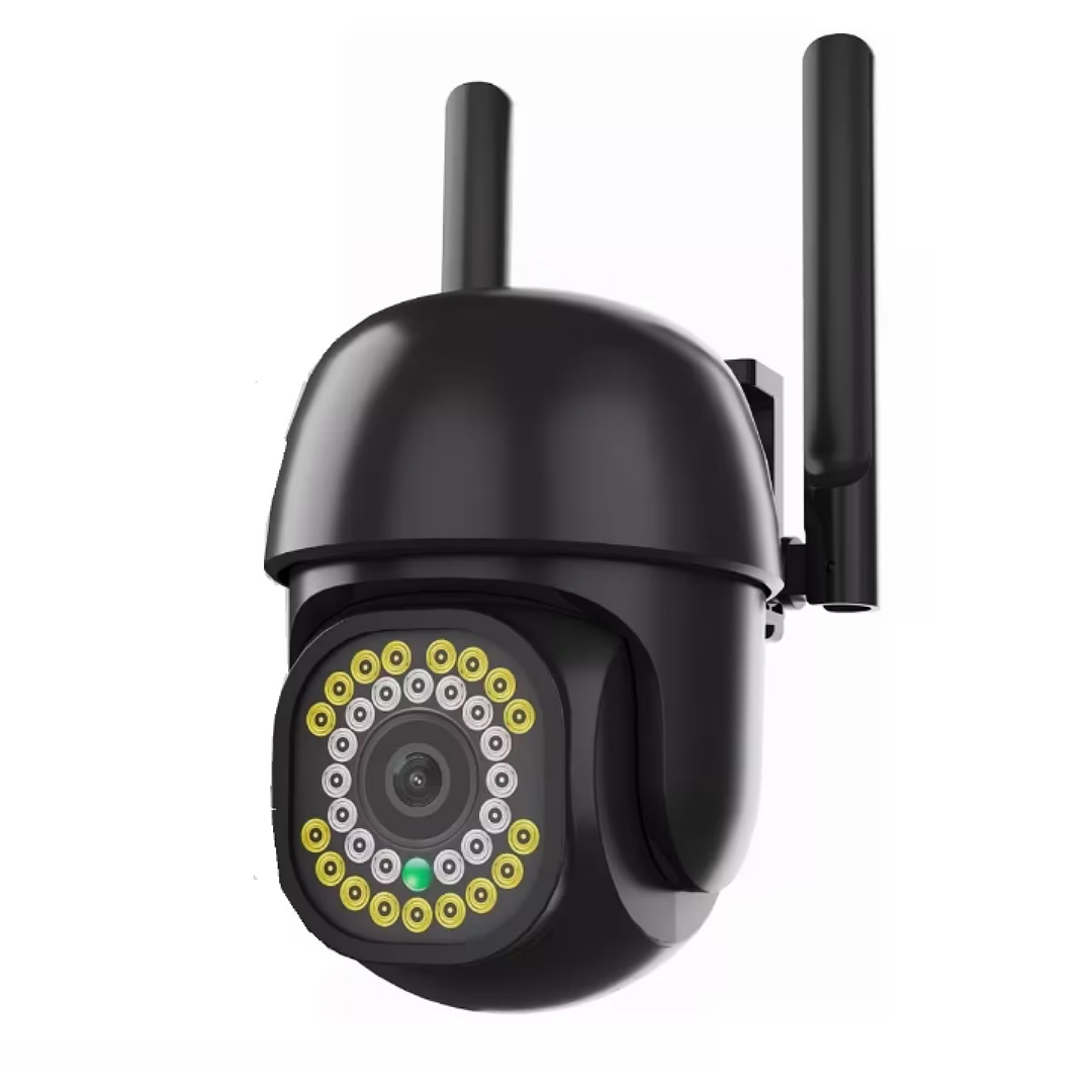 Cámara Seguridad Wifi Exterior Inalámbrica Hd 1080p C/alarma