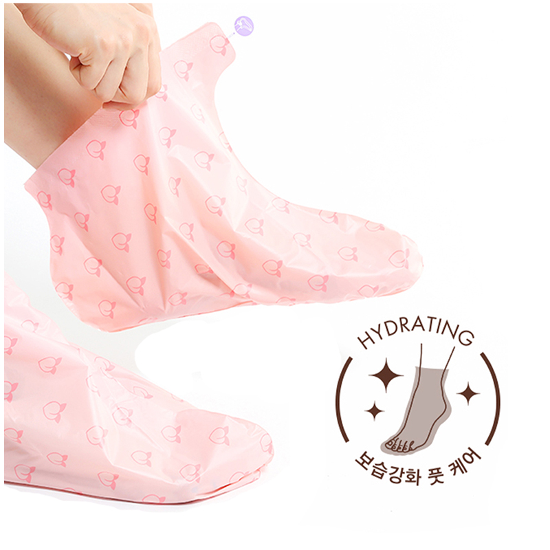 Mascarilla humectante para pies de Durazno