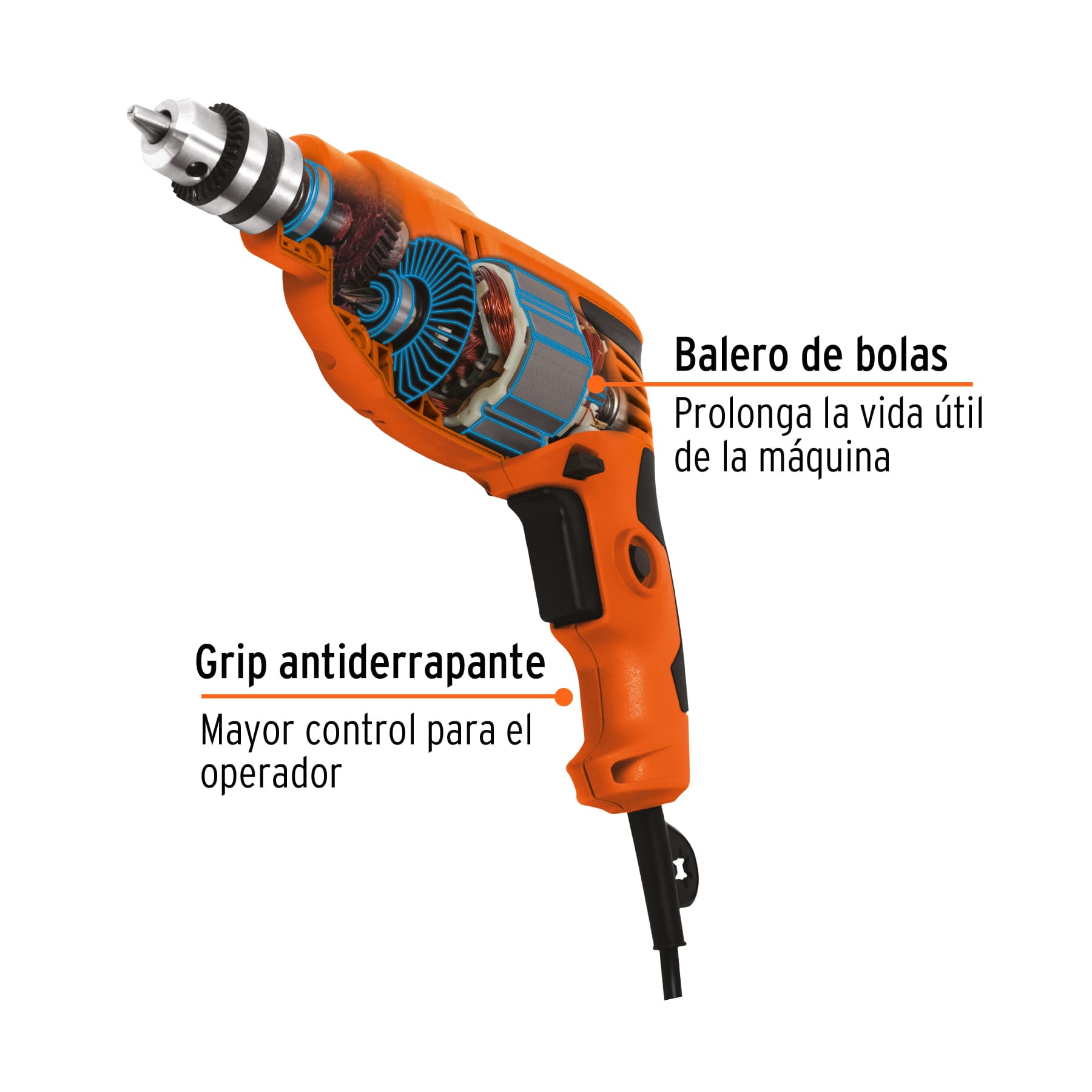 Paquete De 100 Brocas Y Puntas, Taladro 3/8 400w Profesional