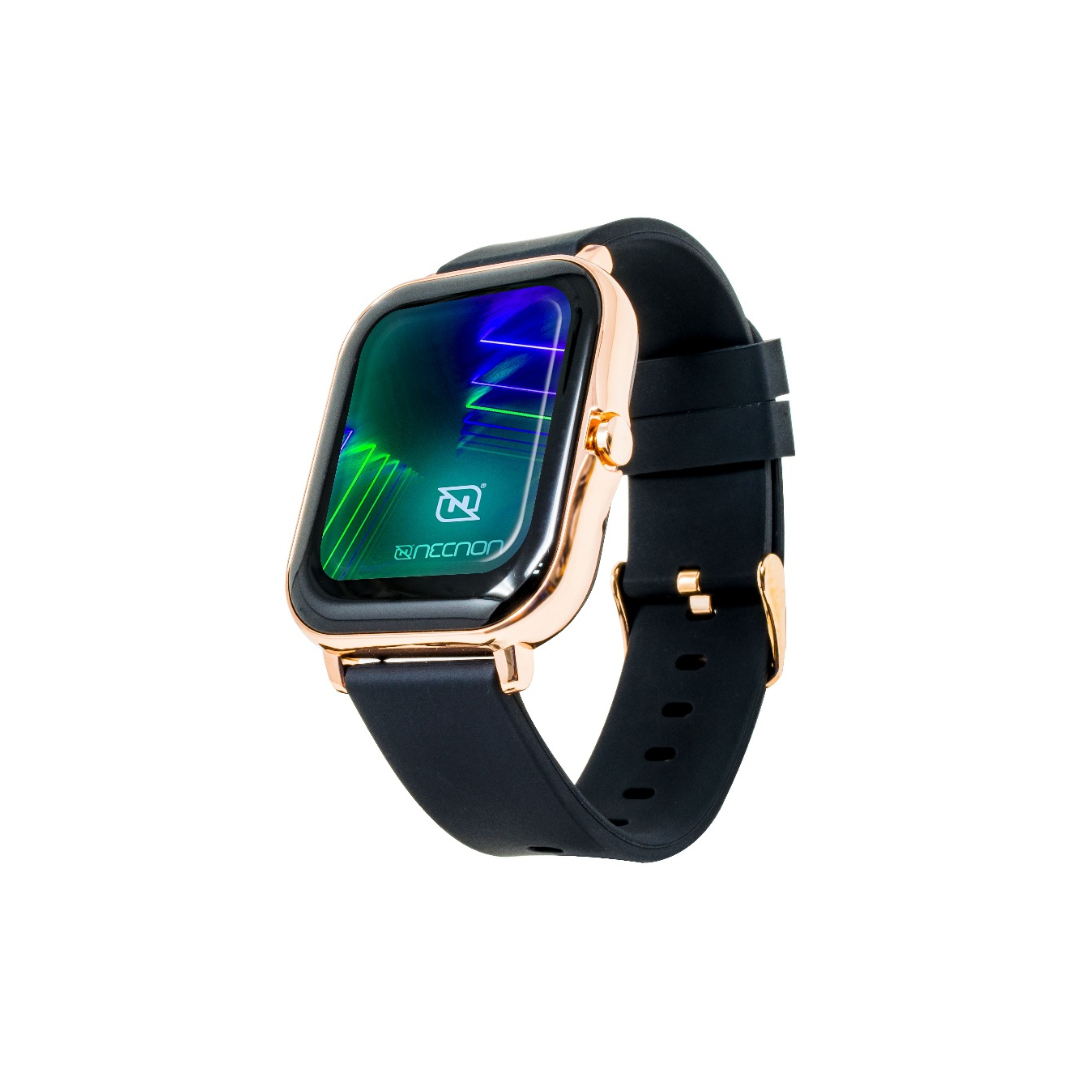 Reloj inteligente Smartwatch 1.69 Touch IP67 BT android e iOs NSW-02 Negro