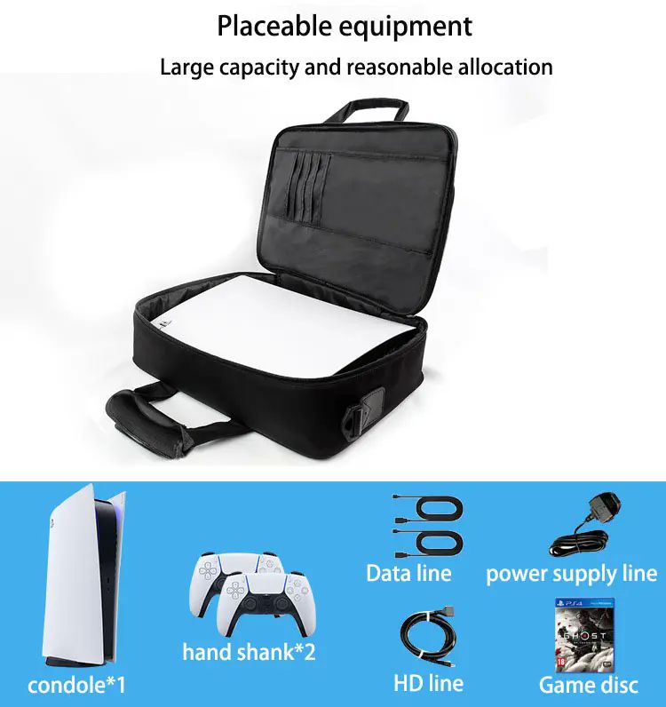 Maleta de transporte para consola PS5
