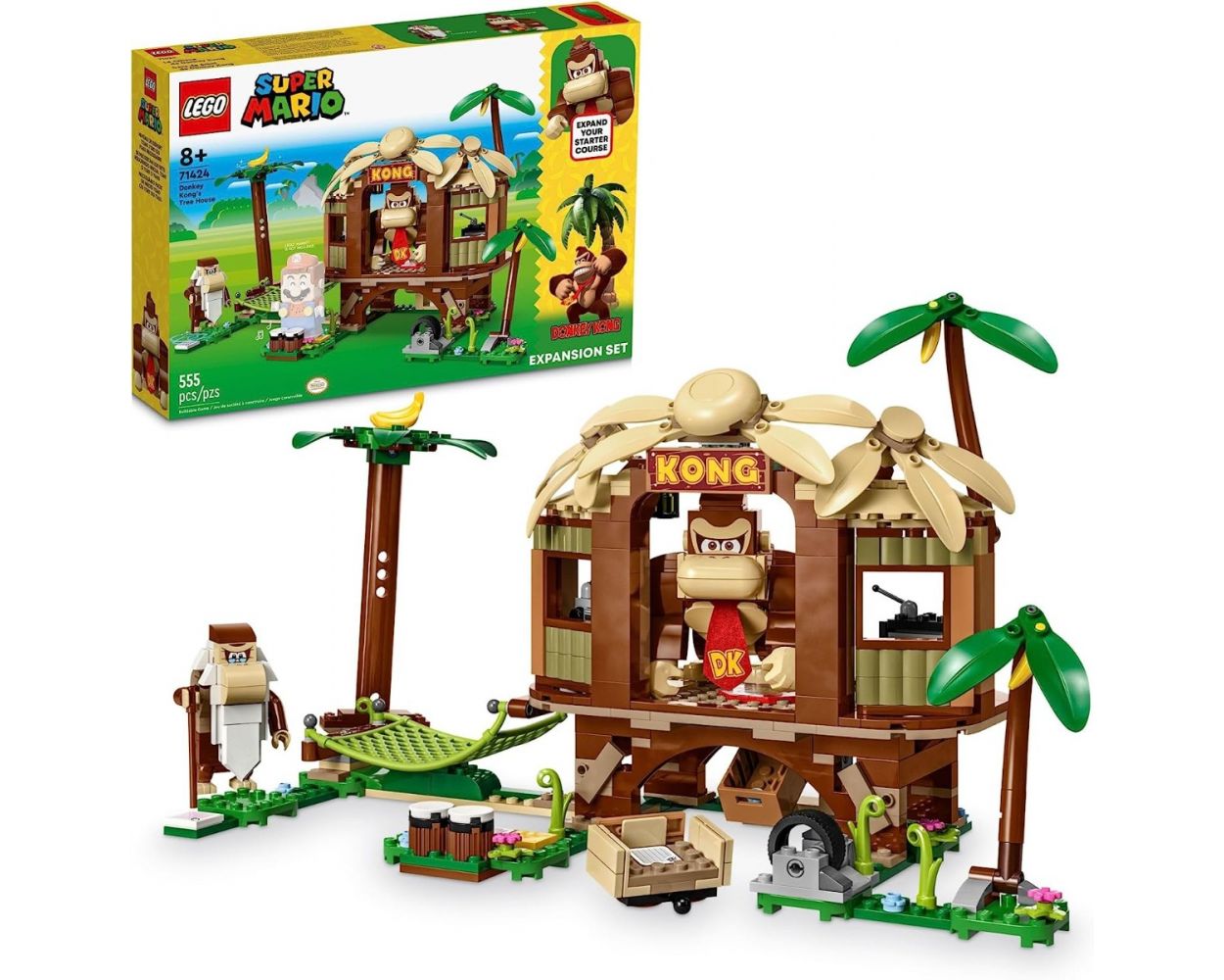 Lego Super Mario Set de Expansión: Casa de árbol de Donkey Kong 71424