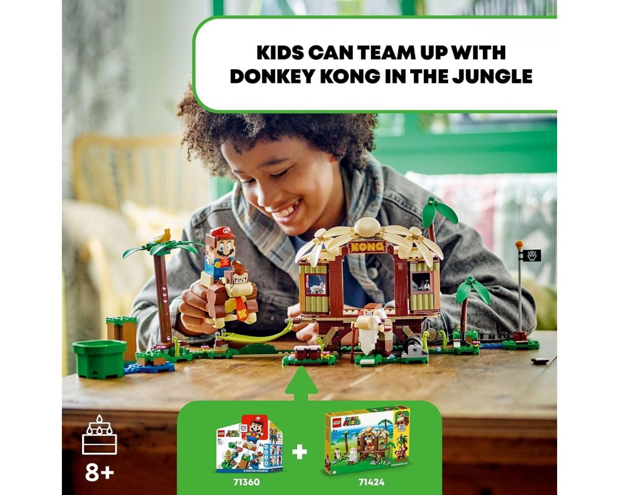 Lego Super Mario Set de Expansión: Casa de árbol de Donkey Kong 71424