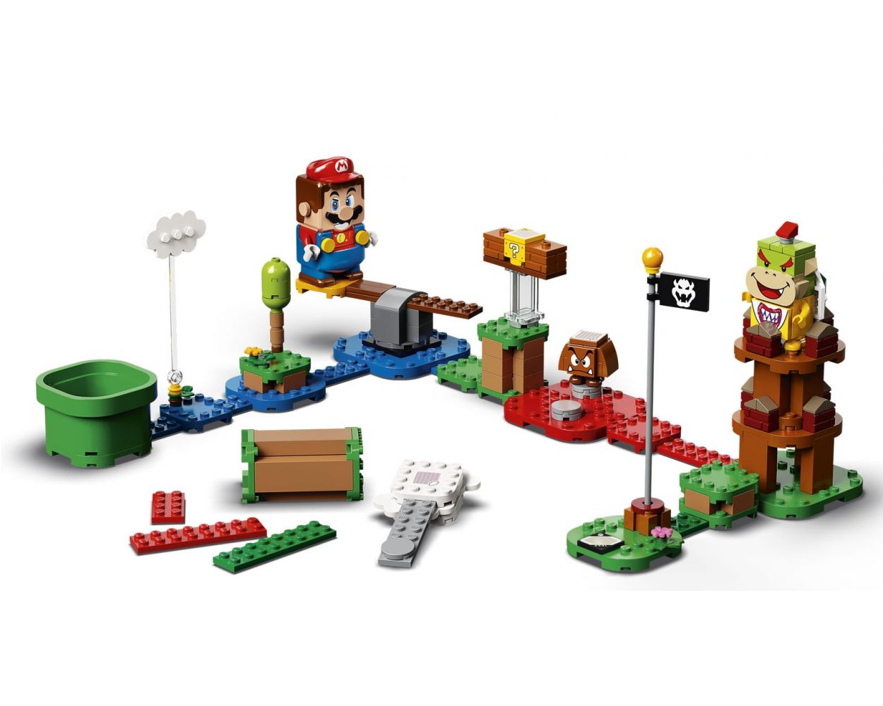  Lego Mario Bros Recorrido Inicial: Aventuras con Mario