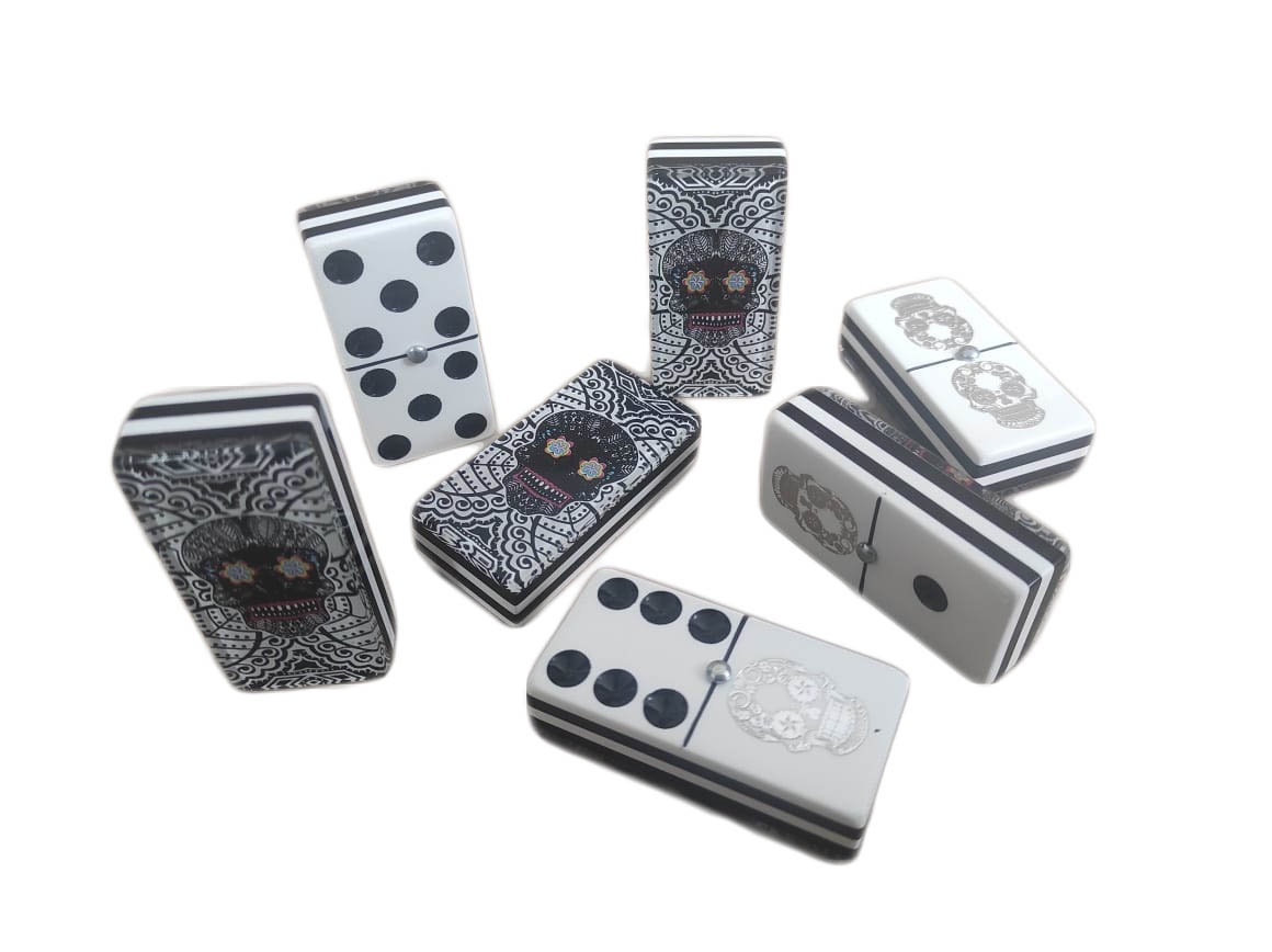 Dominó Calavera Tamaño Inglés