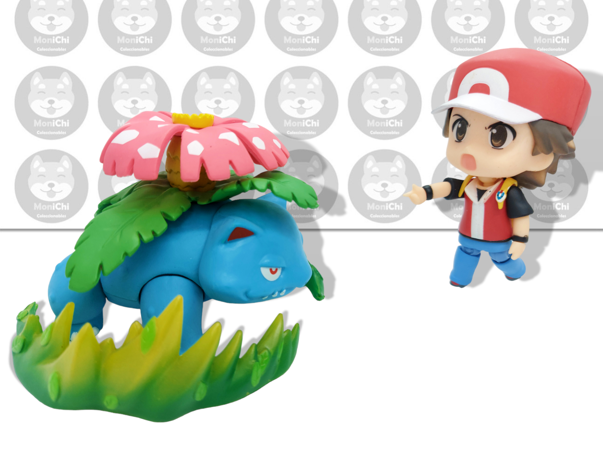 Red Ash Pokemon Pokémon Venusaur 425 Nendoroid Figura Anime