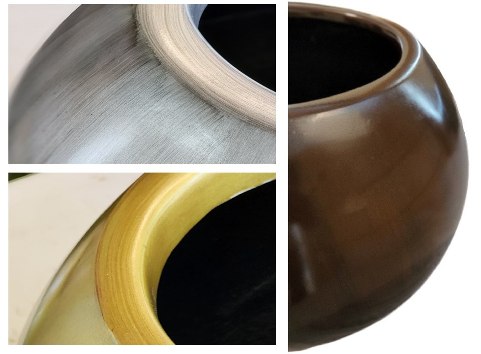 Maceta de Fibra de Vidrio Modelo Burbuja Mediana Green Boutique