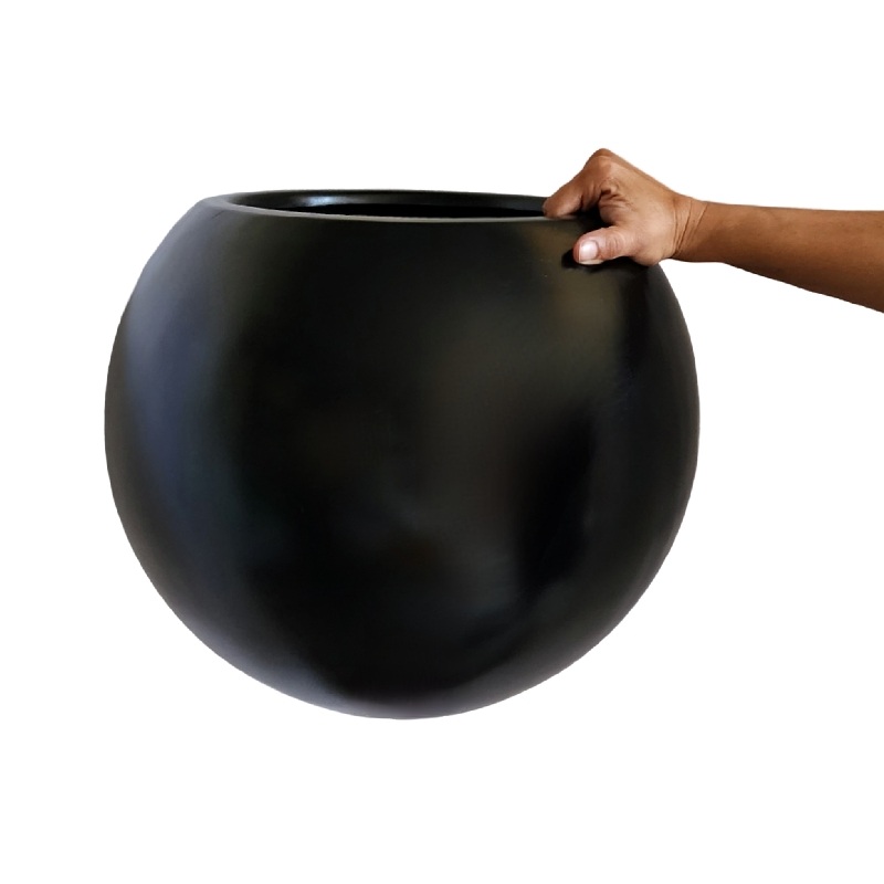 Maceta de Fibra de Vidrio Modelo Burbuja Mediana Green Boutique