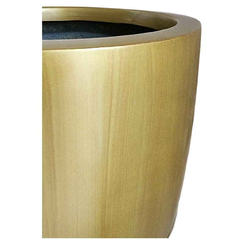 Maceta Cónica de Fibra de Vidrio Timbal Chico Green Boutique