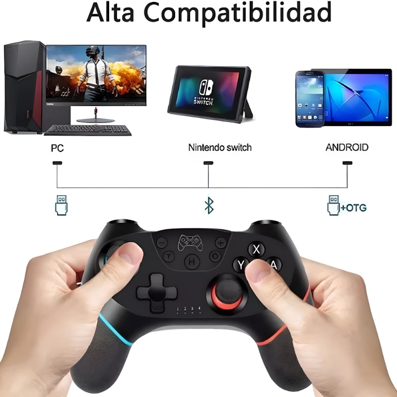 Control Inalambrico Gamepad Y Joystick Para Nintendo Switch