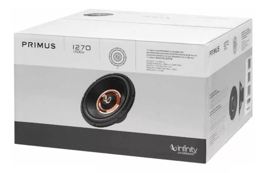 Woofer Infinity De 12 1200 Watts De Excelente Sonido Nuevo