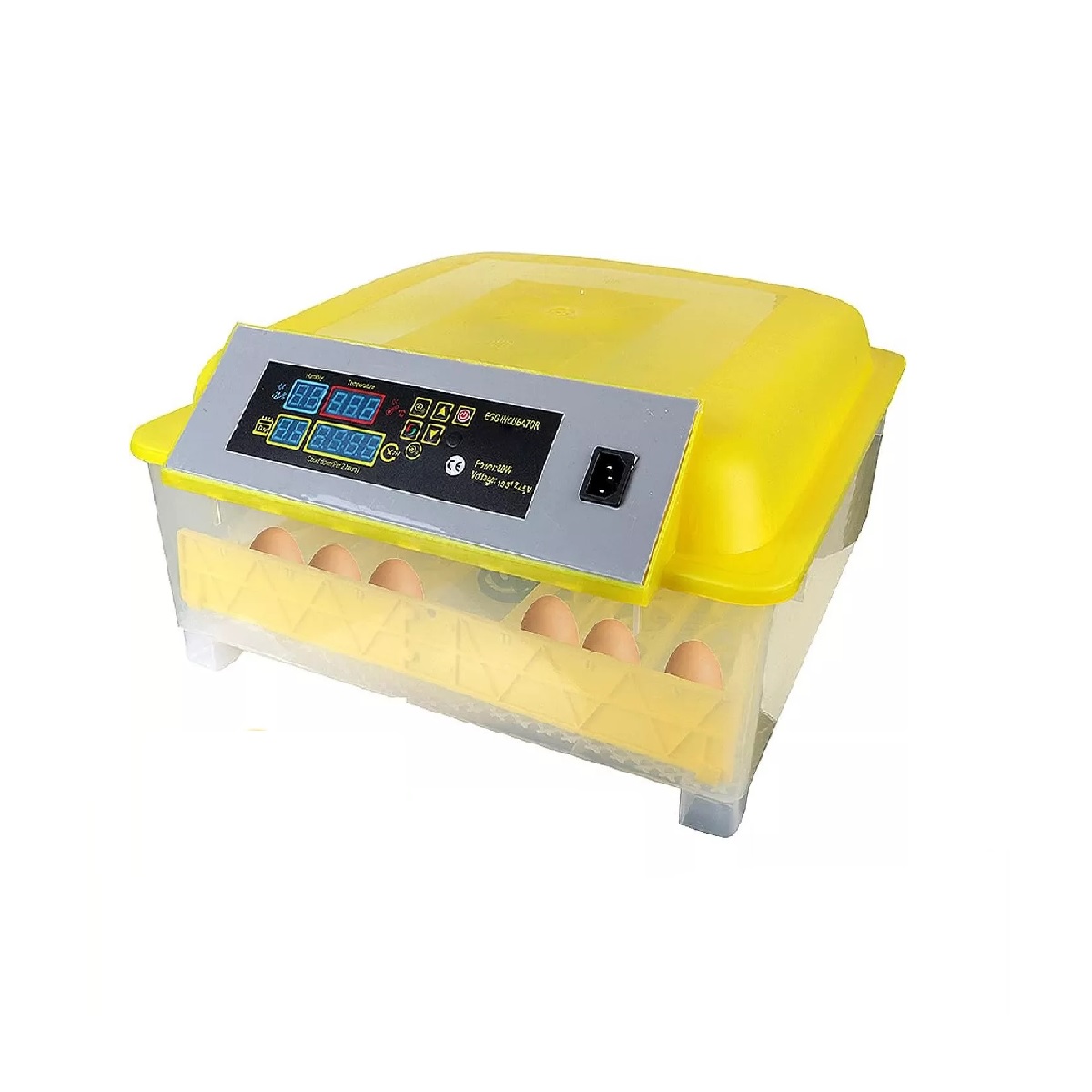 Incubadora 48 Huevos Pollos Y Aves Con Giro Automatico Hhd