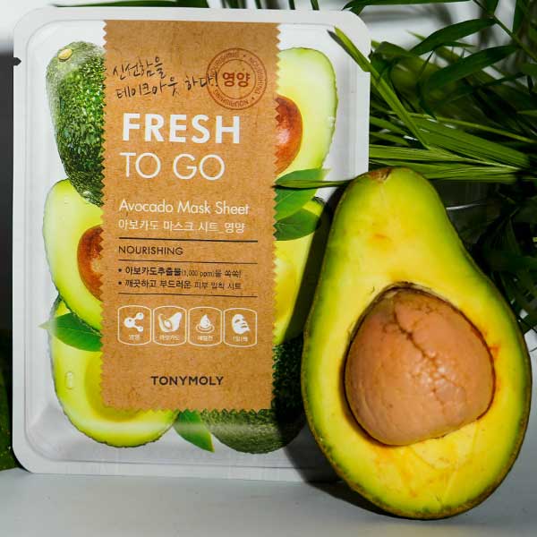 PACK 3 FRESH TO GO AVOCADO MASK SHEET